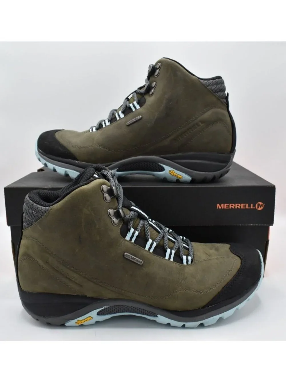Merrell Womens Size 10 Siren Traveller 3 Mid Nubuck‎ Waterproof Hiking Boots